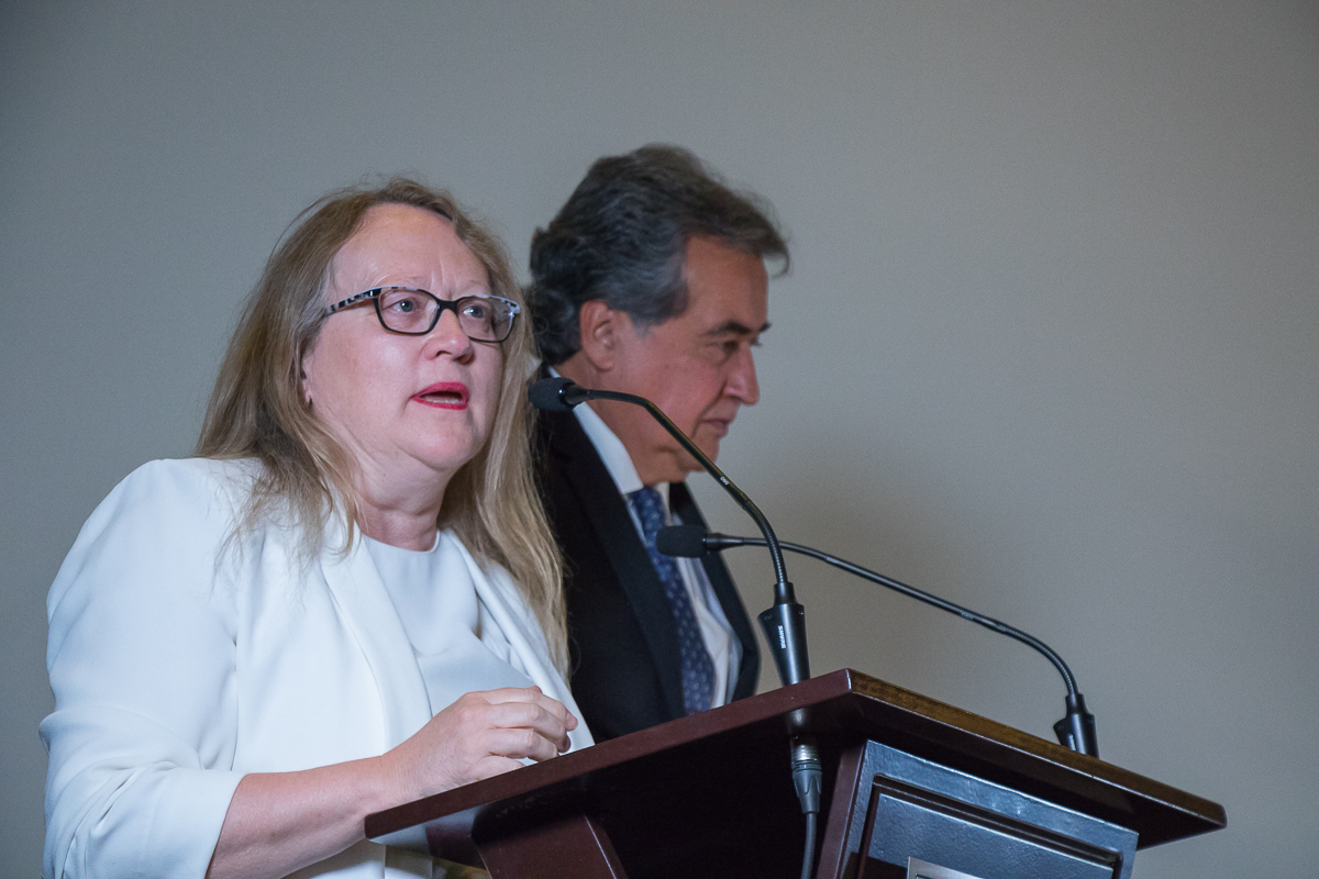 Valerie Creighton y Jorge Sánchez Sosa