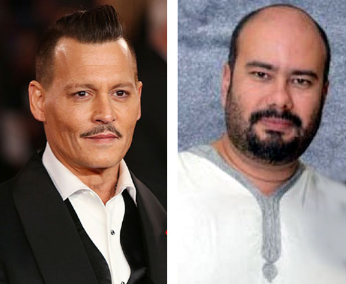 Johnny Depp y Ciro Guerra