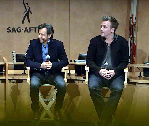 Derbez y su socio en la producción, Ben Odell