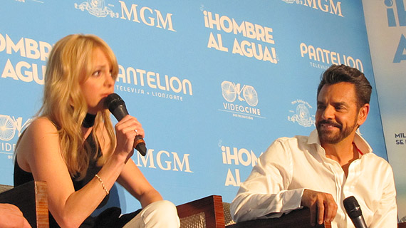 Anna Faris y Eugenio Derbez