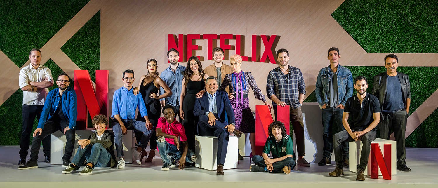 Elenco de "Diablero", el pasado mes de agosto