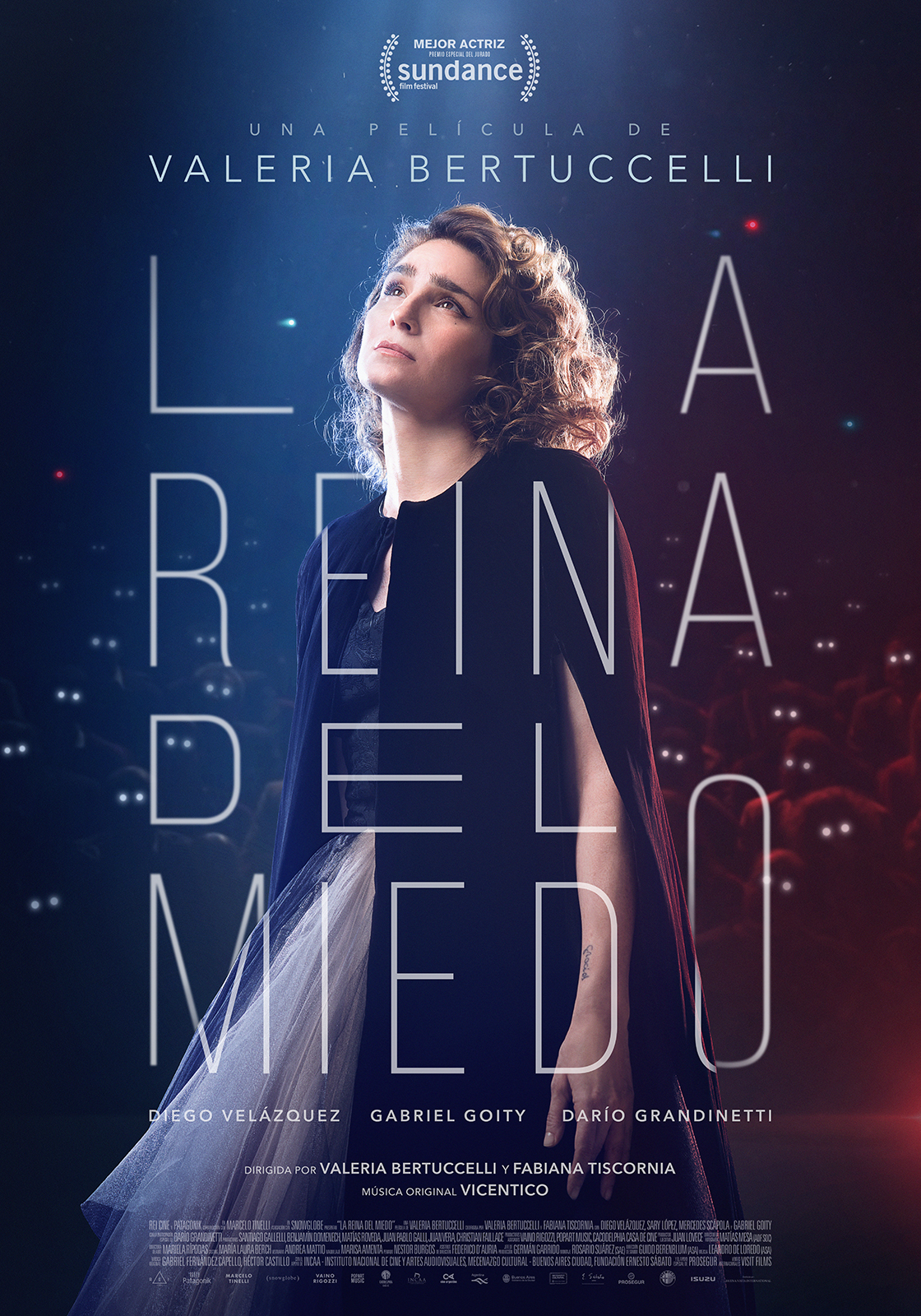 Cartel de "La reina del miedo"