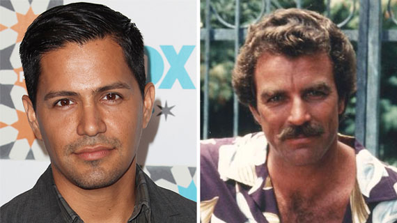 Jay Hernández y Tom Schelleck como Magnum