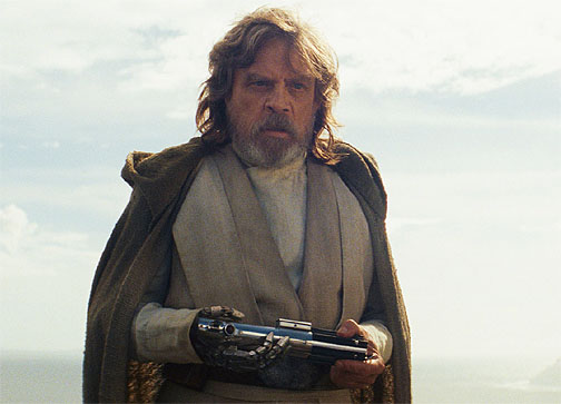 Mark Hamill, en "Los últimos Jedi"