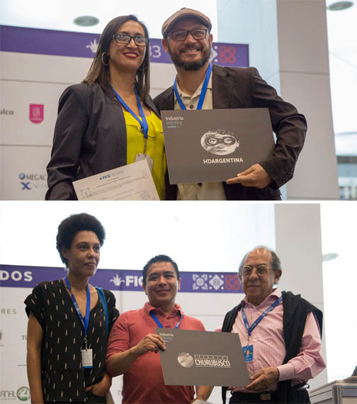 Allgunos de los ganadores de Guadalajara Construye (FICG)