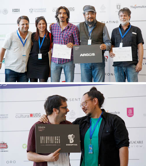 Algunos de los ganadores (FICG)