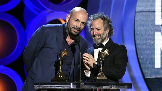 Méndez Esparza, con su productor Pedro Hernández