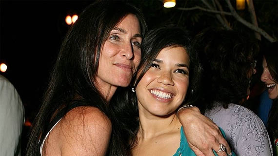 Teri Weinberg y América Ferrera