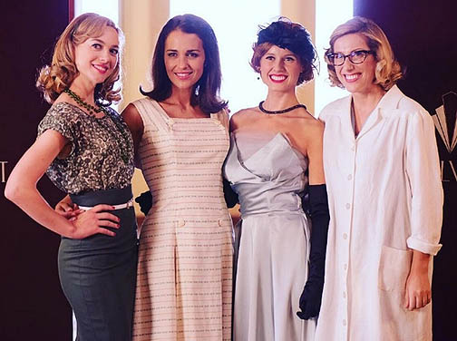Protagonistas de la serie "Velvet"