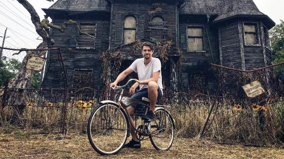 Muschietti, en el rodaje de "It"