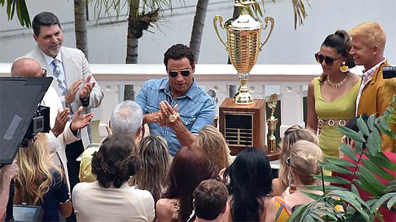Travolta, rodando en Puerto Rico "Speed Kills"