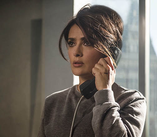 Salma Hayek, en una escena de su nuevo estreno