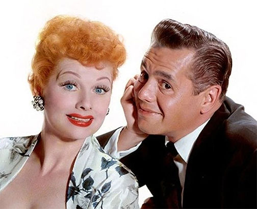 Lucille Ball y Desi Arnaz