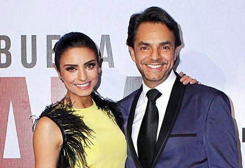 Eugenio Derbez con su hija Aislinn