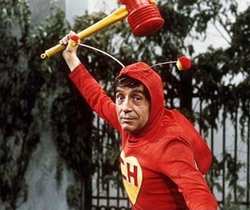 Bolaños, como Chapulín