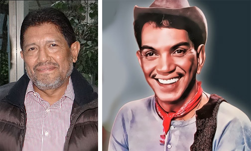 Osorio y "Cantinflas"