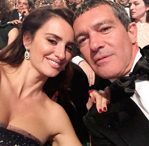 Penélope Cruz y Antonio Banderas