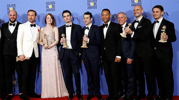 El equipo de "La La Land"