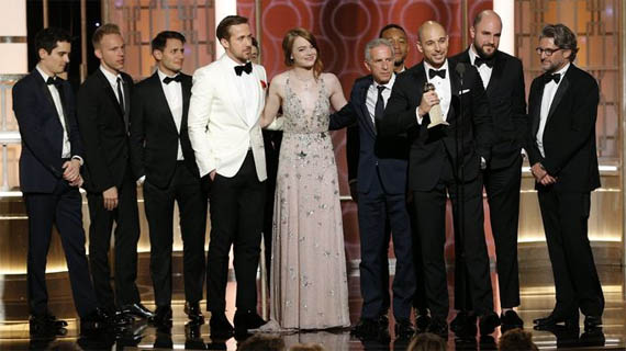 El equipo de "La La Land", la favorita también en los BAFTA