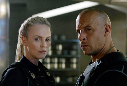 Charlize Theron y Vin Diesel, en lo nuevo de "Fast & Furious"