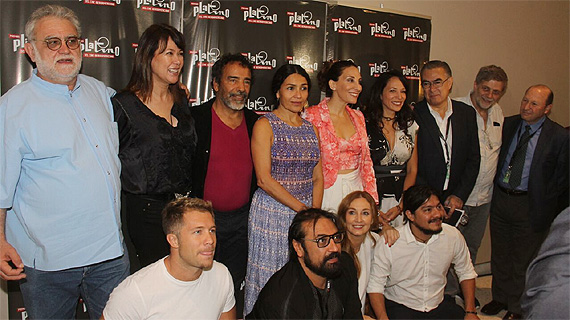 Participantes en la lectura de las precandidaturas a los Platino en Guadalajara