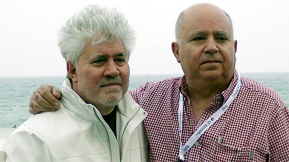 Pedro y Agustín Almodóvar