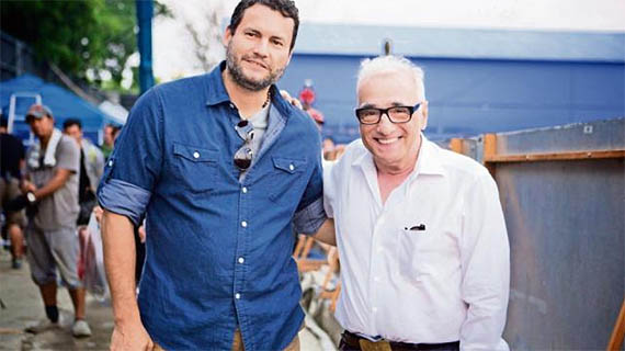 Gastón Pavlovich con Martin Scorsese
