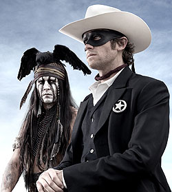 Depp y Hammer, en 'El Llanero Solitario'