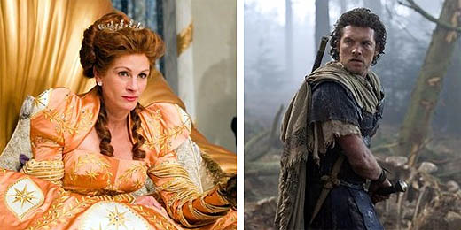 Julia Roberts frente a Sam Worthington