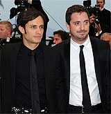 Gael, con Pablo Larraín, en Cannes
