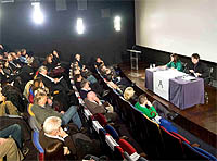 De la Sierra ante los académicos