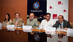 La directiva de la SGAE presenta su anuario (L.Camacho)