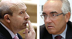 El ministro Wert y Gómez Fabra