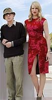 Woody Allen con Lucy Punch Woody Allen con Lucy Punch
