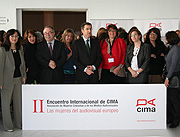 Autoridades gallegas en el II Encuentro Internacional de CIMA Autoridades gallegas en el II Encuentro Internacional de CIMA