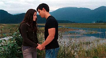 Stewart y Lautner, en 'Eclipse' Stewart y Lautner, en 'Eclipse'
