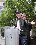 Steven Spielberg, en la reinauguración de la zona neoyorquina de Universal Studios Steven Spielberg, en la reinauguración de la zona neoyorquina de Universal Studios
