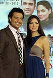 Camil y Soto, protagonistas de 'Regresa' (V.Bustos) Camil y Soto, protagonistas de 'Regresa'