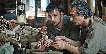 Amenábar (izq.), en el rodaje de 'Agora' Amenábar (izq.), en el rodaje de 'Agora'