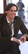 Jim Carrey, en el rodaje de 'Dí que sí' Jim Carrey, en el rodaje de 'Dí que sí'