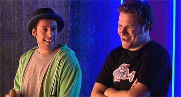 Adam Sandler y Steh Rogen, en 'Funny people' Adam Sandler y Steh Rogen, en 'Funny people'
