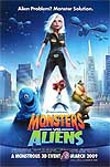 Cartel de 'Monstruos contra alienígenas' Cartel de 'Monstruos contra alienígenas'