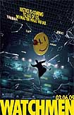 Uno de los carteles que anuncian el estreno de 'Watchmen' Uno de los carteles que anuncian el estreno de 'Watchmen'