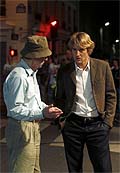Allen y Wilson, en el rodaje de 'Midnight in Paris'