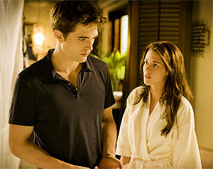 Rob y Kristen en 'Amanecer 1' Rob y Kristen en 'Amanecer 1'
