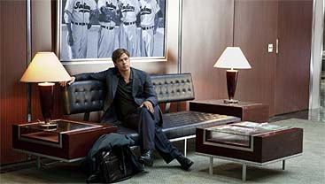 Brad Pitt, en 'Moneyball' Brad Pitt, en 'Moneyball'