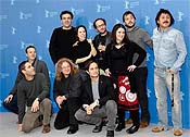 Los directores de 'Revolución', en el estreno berlinés del film Los directores de 'Revolución', en el estreno berlinés del film