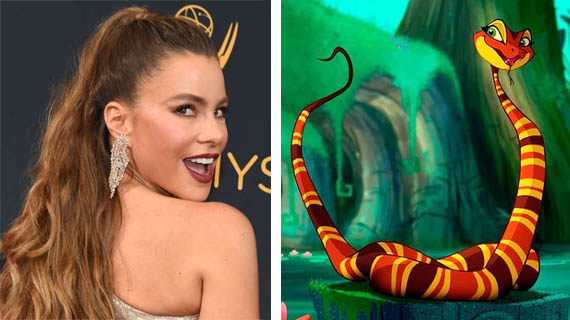 Sofía Vergara y una imagen de "Koati"